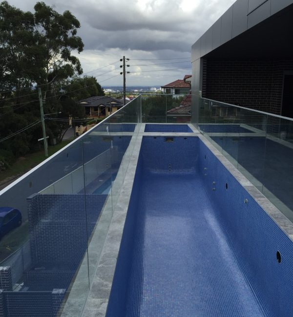 Good size pool, on second floor inside building, Epping