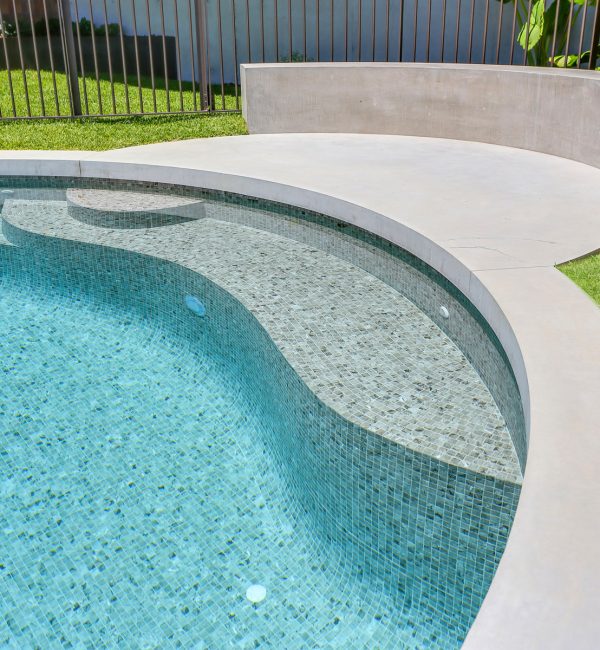 Nice job, medium circular pool, tiling for Senator Pools, Mosman
